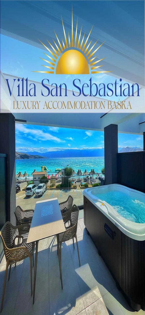 Villa San Sebastian-Direct Sea View Baska  Ngoại thất bức ảnh